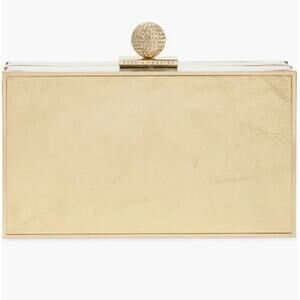 Sophia Webster Clara Box Bag ~ Gold & Silver